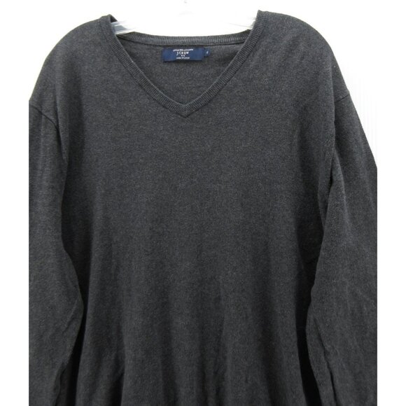J Crew Sweater XL Cashmere Cotton Pullover Preppy Minimalist Knit - Picture 2 of 10